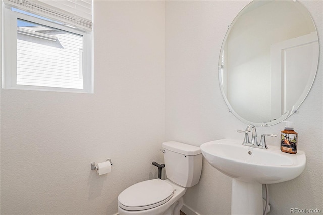 bathroom with toilet