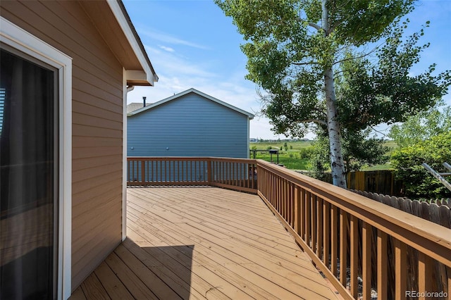 2430 E 109th Dr, Northglenn, CO 80233 - view of wooden terrace