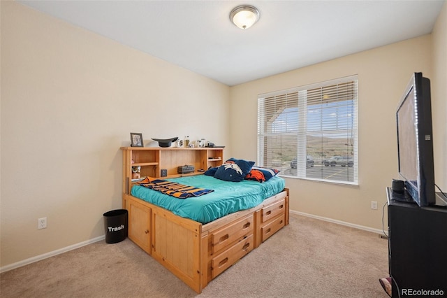 19760 W 59th Dr, Golden, CO 80403 - bedroom with light colored carpet and baseboards