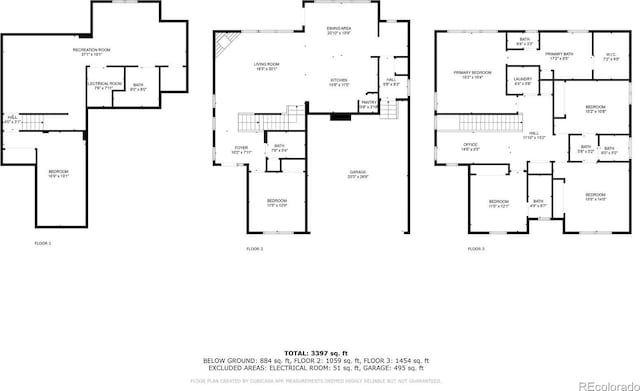 19760 W 59th Dr, Golden, CO 80403 - view of property floor plan