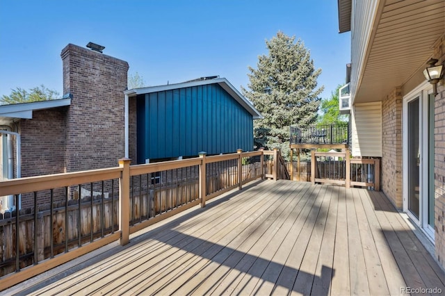 10909 W 65th Way, Arvada, CO 80004 - view of wooden deck