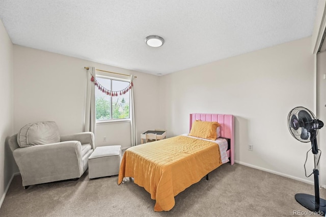3881 S Bahama St, Aurora, CO 80013 - bedroom featuring carpet, baseboards, and a textured ceiling