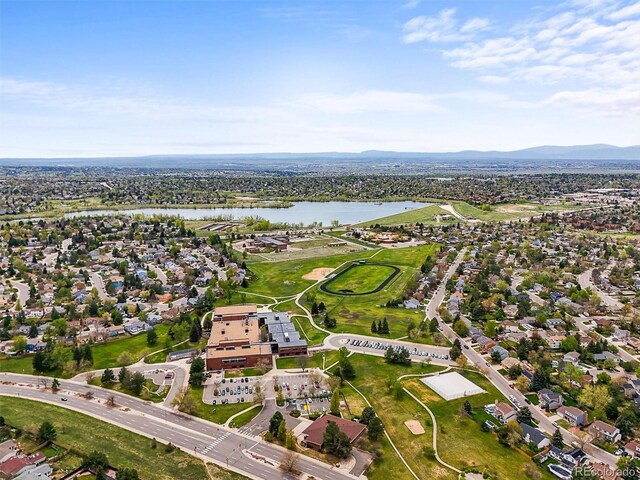 3881 S Bahama St, Aurora, CO 80013 - view of property location featuring a water and mountain view