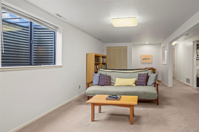 1322 Wicklow St, Boulder, CO 80303 - living area with carpet flooring and baseboards
