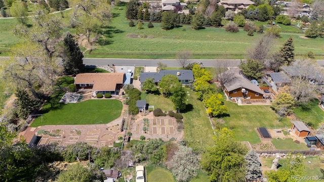 1322 Wicklow St, Boulder, CO 80303 - aerial view of property and surrounding area featuring nearby suburban area