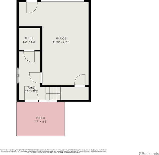 2726 Federal Blvd Unit 1, Denver, CO 80211 - view of floor plan / room layout