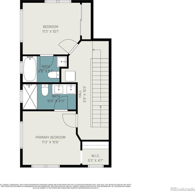 2726 Federal Blvd Unit 1, Denver, CO 80211 - view of property floor plan