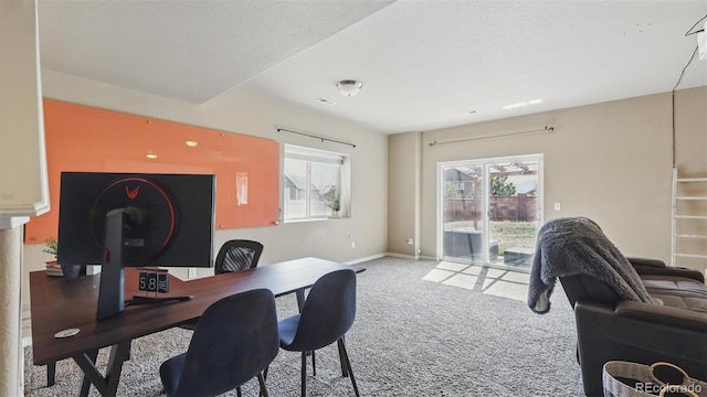 8308 Needle Drop Ct, Colorado Springs, CO 80908 - office with carpet flooring and baseboards