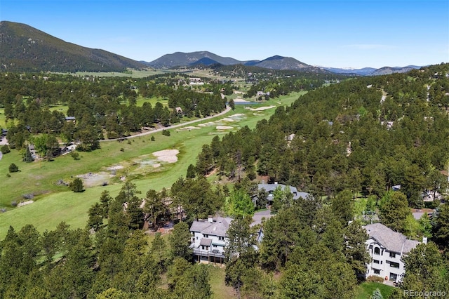 2122 Cramner Ct, Evergreen, CO 80439 - view of property location featuring a mountainous background and a local golf course