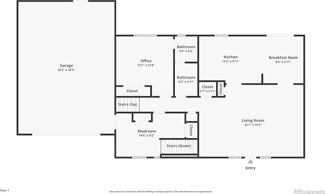 9040 Raleigh St, Westminster, CO 80031 - view of floor plan / room layout