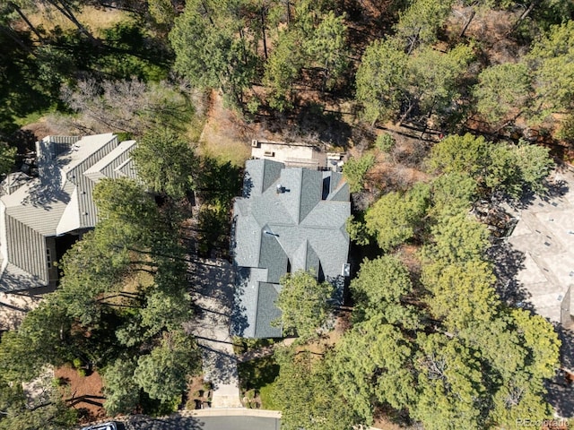 aerial overview of property's location