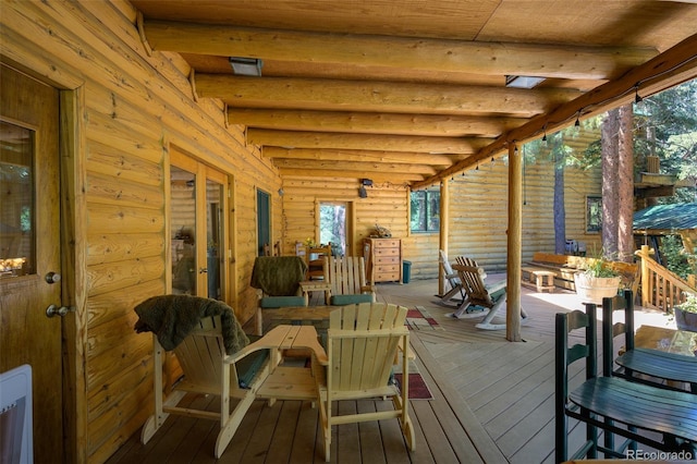 115 Lions Gate Dr, Winter Park, CO 80482 - view of wooden deck