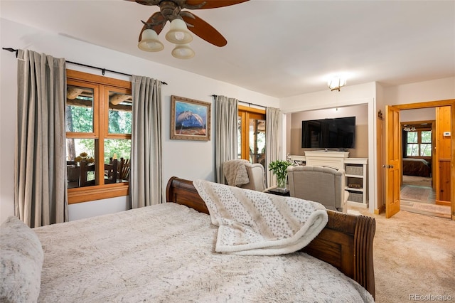115 Lions Gate Dr, Winter Park, CO 80482 - carpeted bedroom featuring multiple windows