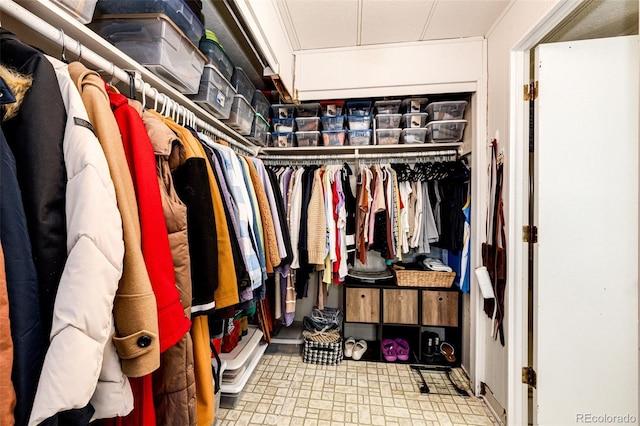 view of spacious closet