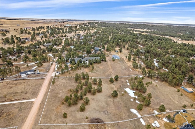 view of drone / aerial view