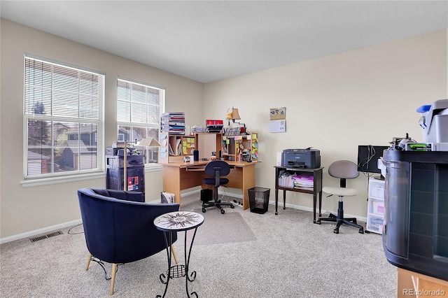 19939 E Belleview Ln, Centennial, CO 80015 - office featuring carpet floors, visible vents, and baseboards