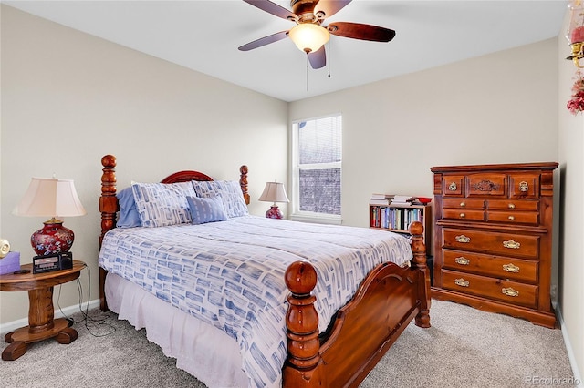 19939 E Belleview Ln, Centennial, CO 80015 - carpeted bedroom with baseboards and a ceiling fan