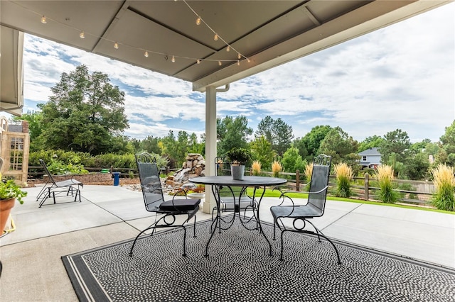 view of patio / terrace