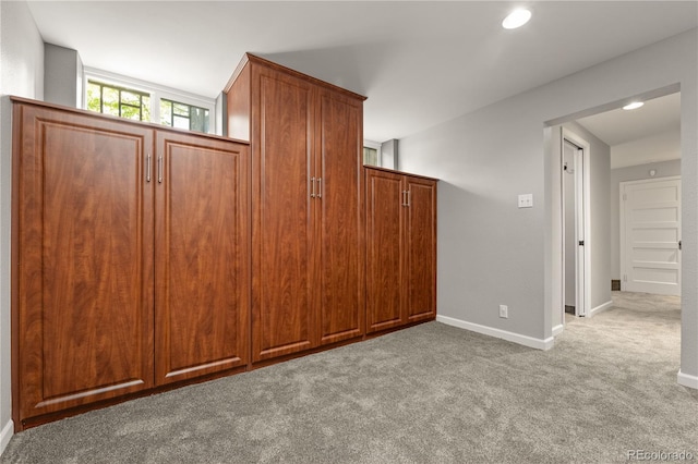 4425 Irving St, Denver, CO 80211 - additional living space featuring carpet floors, baseboards, and recessed lighting