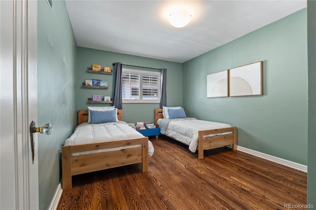 4425 Irving St, Denver, CO 80211 - bedroom featuring wood finished floors and baseboards