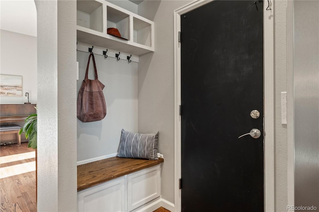 4425 Irving St, Denver, CO 80211 - mudroom with wood finished floors