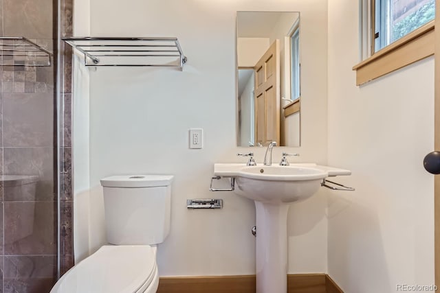 bathroom with toilet