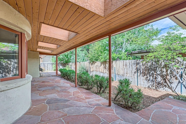 view of patio / terrace