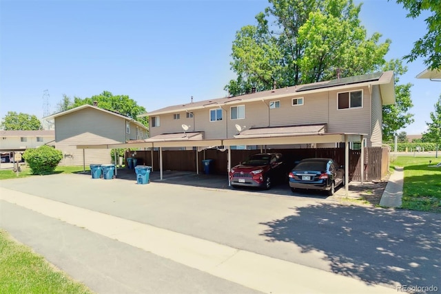 1927 S Peoria St, Aurora, CO 80014 - view of front of house with covered parking