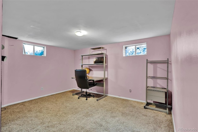 13624 Omega Cir, Lone Tree, CO 80124 - carpeted office featuring plenty of natural light and baseboards