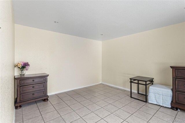 view of tiled empty room