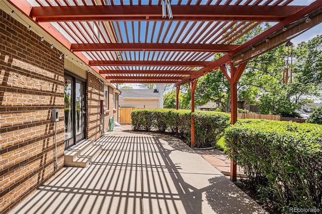 7655 S Ogden Way, Centennial, CO 80122 - view of patio with a pergola
