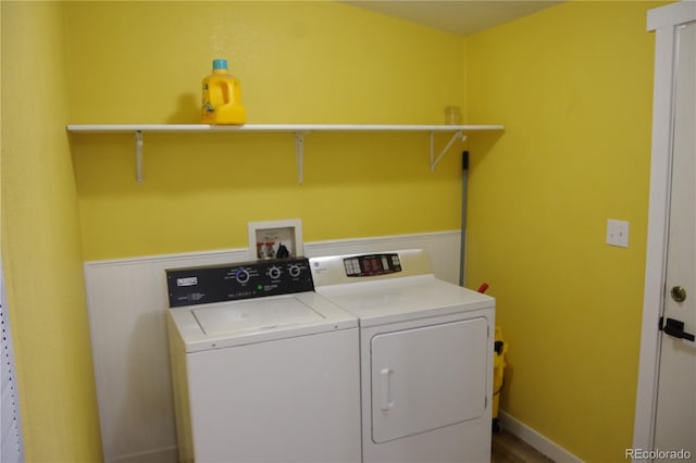 179 13th Ave, Cedaredge, CO 81413 - laundry room with washing machine and clothes dryer and laundry area