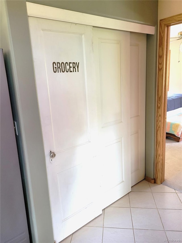 view of closet