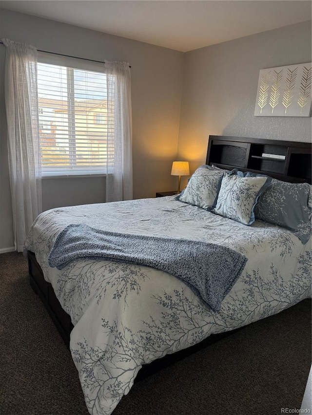 bedroom featuring carpet floors