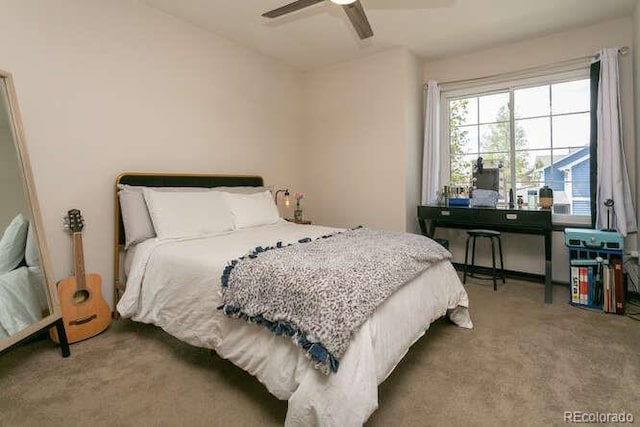9768 Otis Dr, Westminster, CO 80021 - carpeted bedroom with ceiling fan