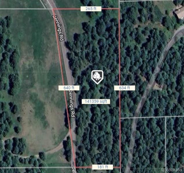 034269 Jennings Rd, Morrison CO, 80465 land for sale