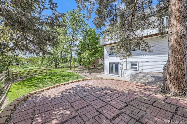 7792 Garrison Ct, Arvada, CO 80005 - view of patio featuring a balcony