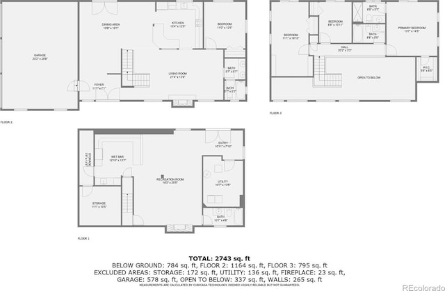 7792 Garrison Ct, Arvada, CO 80005 - home floor plan