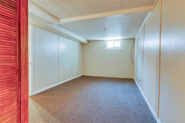 815 Hoyt St, Lakewood, CO 80215 - basement featuring carpet floors