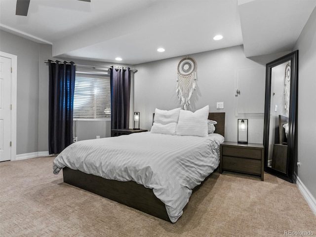 425 Steele St, Denver, CO 80206 - bedroom featuring carpet floors and recessed lighting