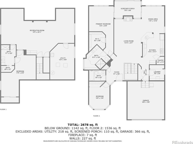 view of room layout