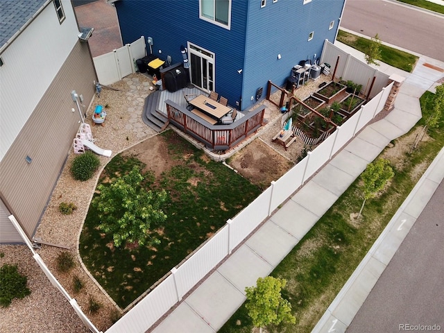 5704 Callan Dr, Colorado Springs, CO 80927 - birds eye view of property