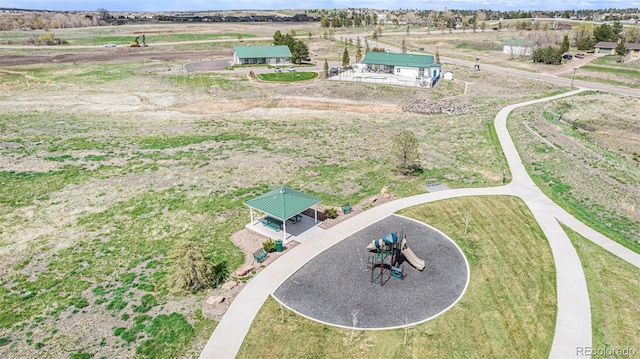 drone / aerial view