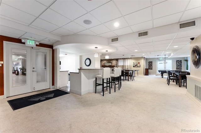 2 Adams St Unit 608, Denver, CO 80206 - interior space with a paneled ceiling