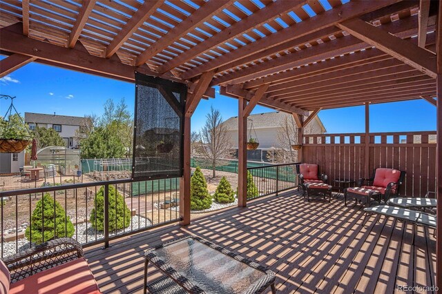 9709 Rockingham Dr, Peyton, CO 80831 - view of patio / terrace featuring a pergola