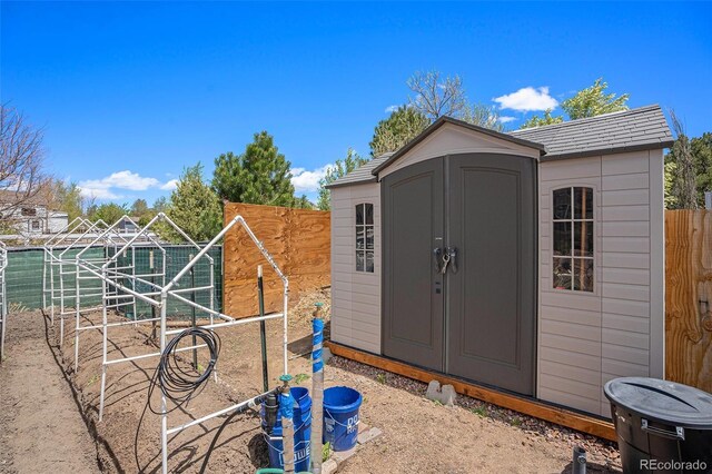 9709 Rockingham Dr, Peyton, CO 80831 - view of shed with exterior structure