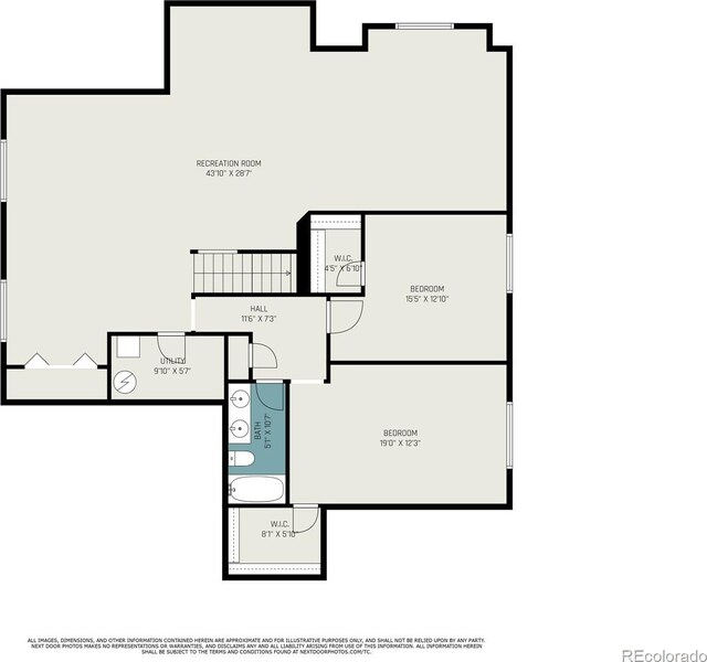 9709 Rockingham Dr, Peyton, CO 80831 - room layout
