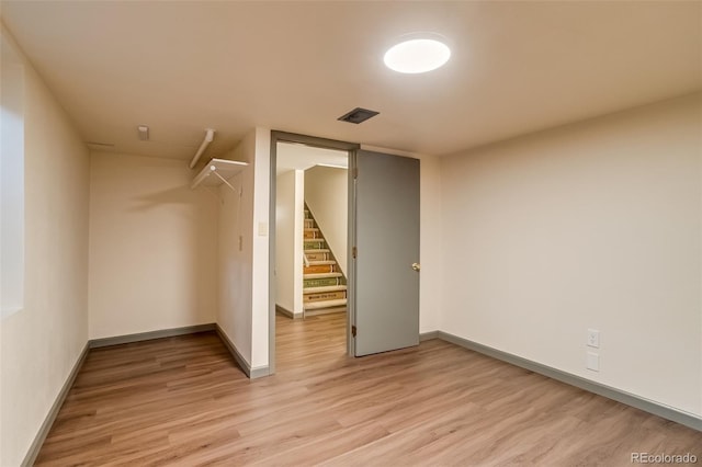9650 W 35th Ave, Wheat Ridge, CO 80033 - spacious closet featuring light wood-style floors