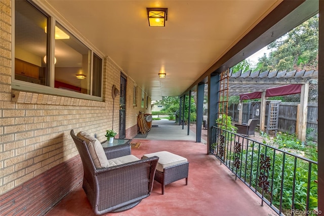 9650 W 35th Ave, Wheat Ridge, CO 80033 - view of patio with a pergola