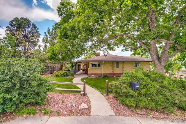 9650 W 35th Ave, Wheat Ridge, CO 80033 - single story home with brick siding